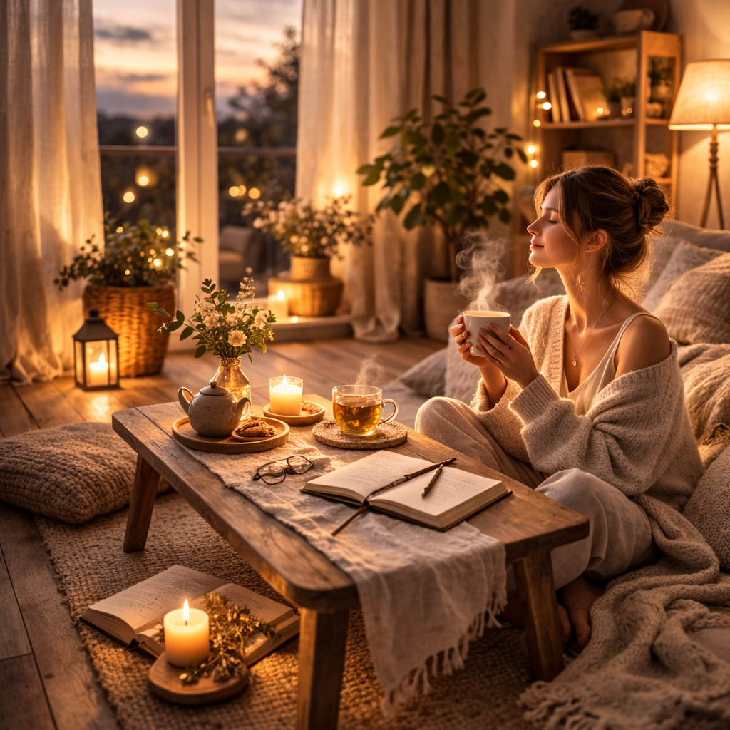 Melambat di Penghujung Hari: Menemukan Ketenangan dalam Suasana Malam